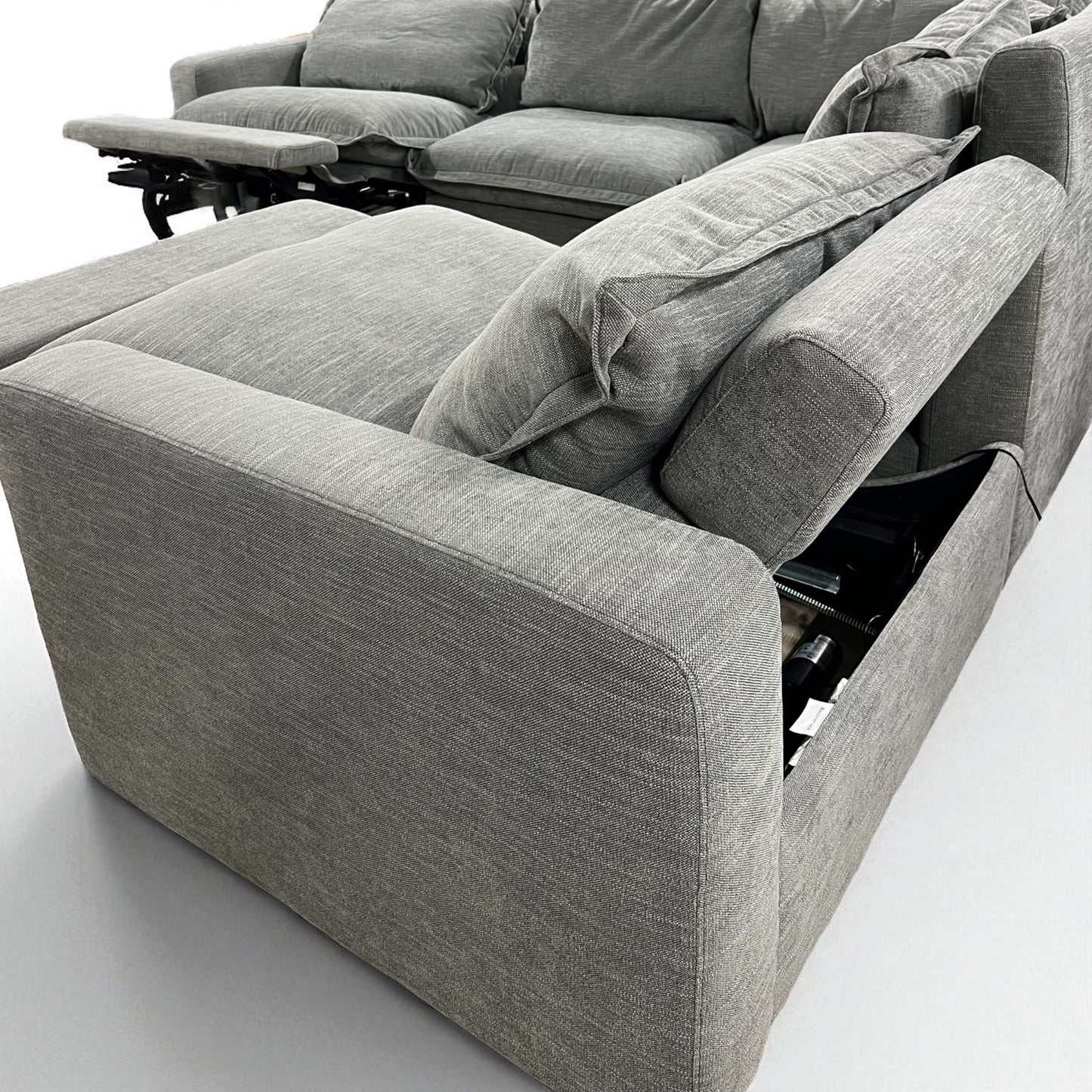 HomeBody Luxe L-Shape Sectional – 5-Seat Corner
