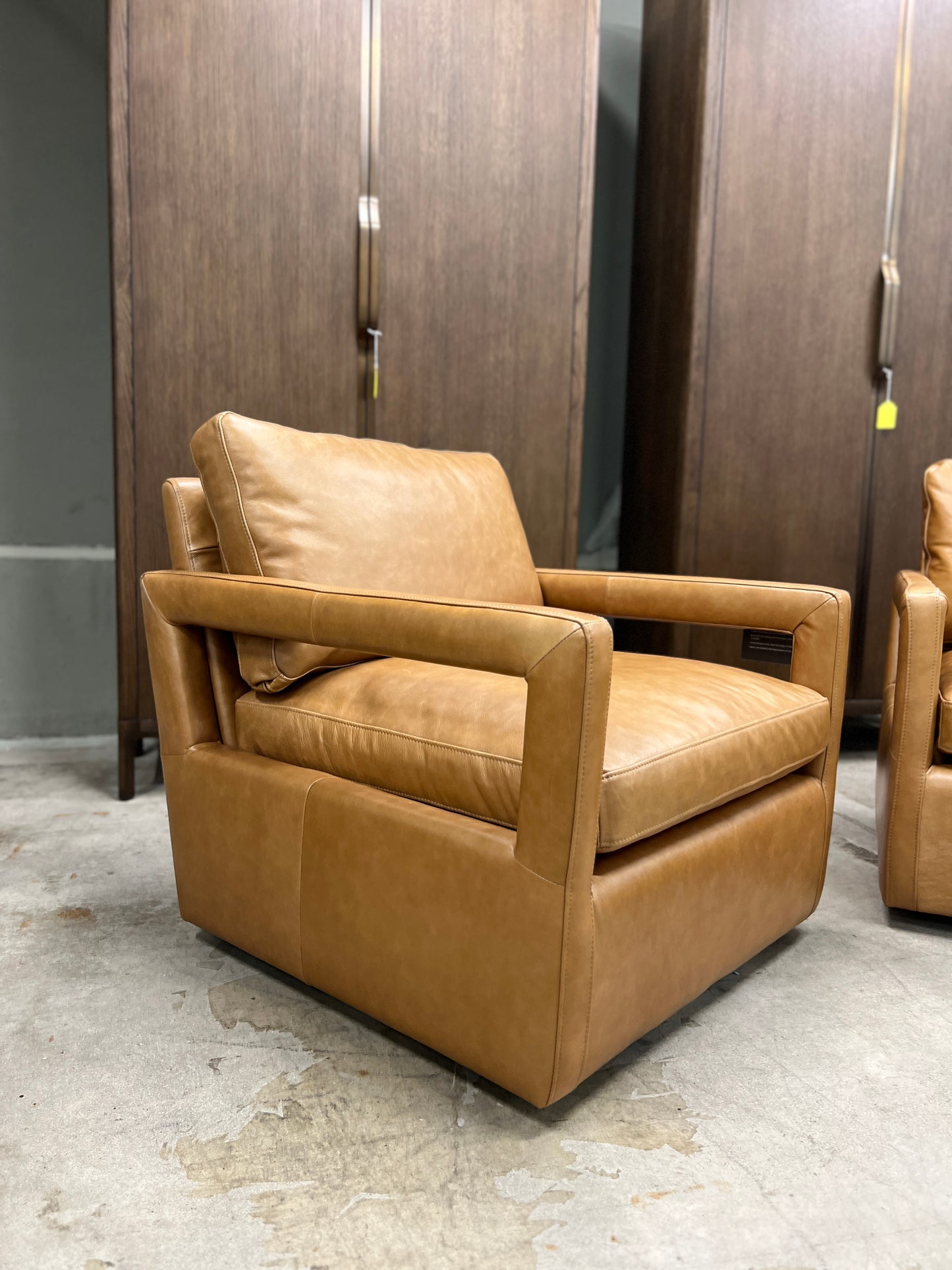 Olson Sonoma Butterscotch Swivel Chairs (Set of 2)