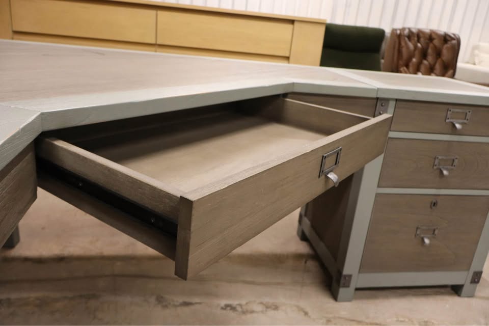 Arhaus Telegraph Corner Desk – Used, Excellent (Like New)