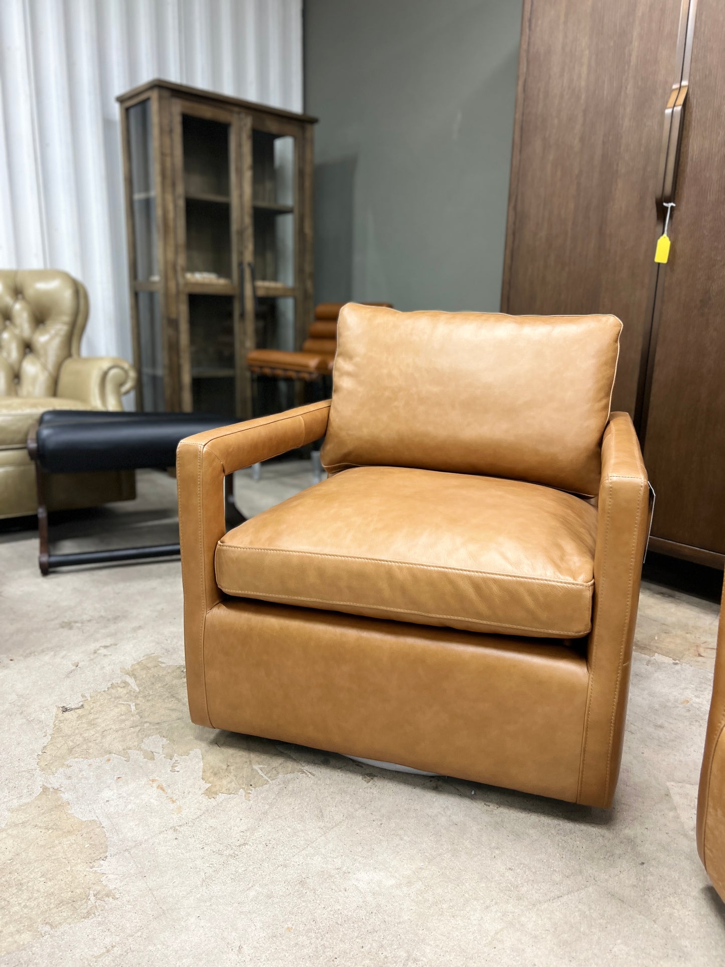 Olson Sonoma Butterscotch Swivel Chairs (Set of 2)