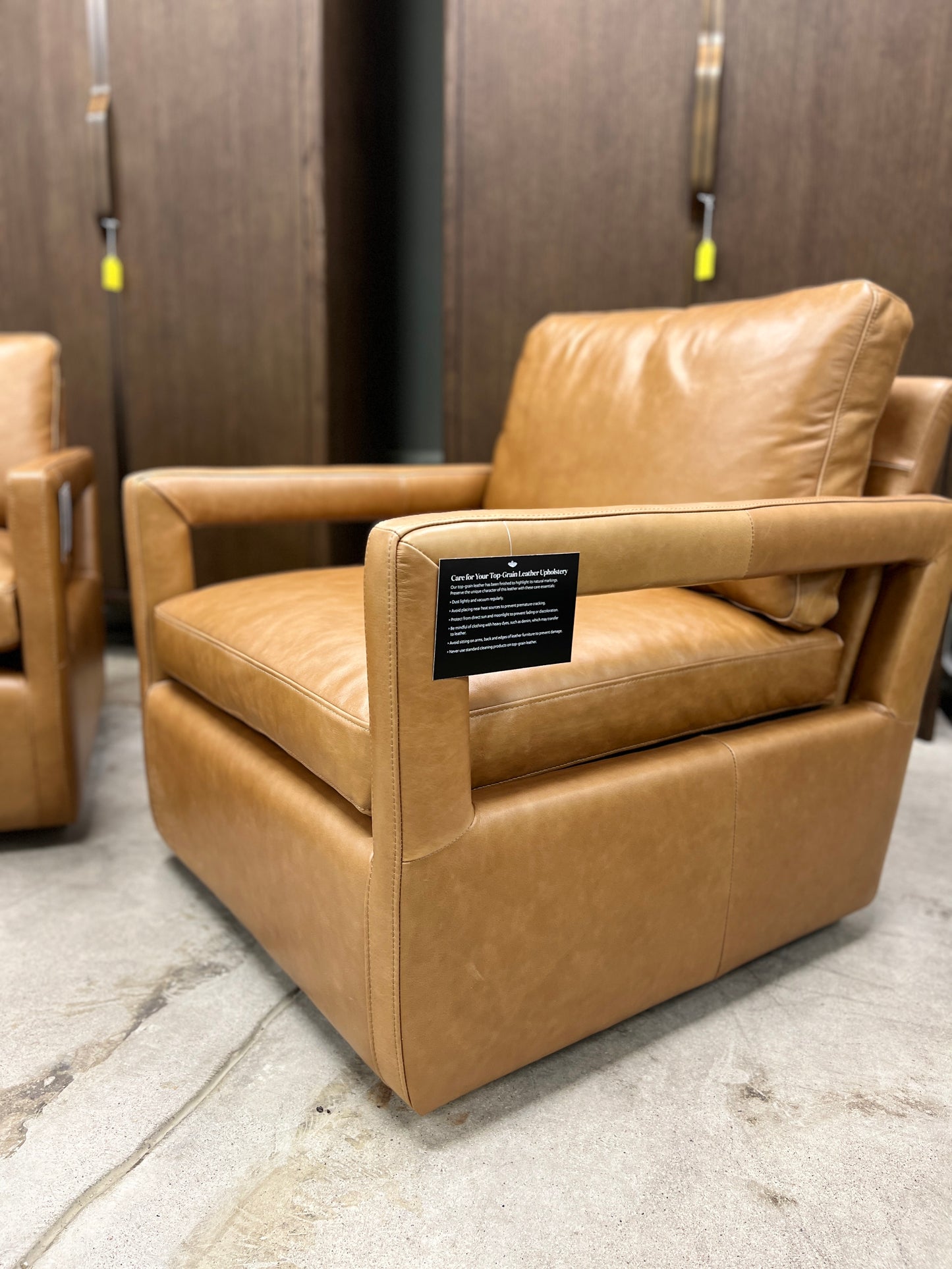 Olson Sonoma Butterscotch Swivel Chairs (Set of 2)
