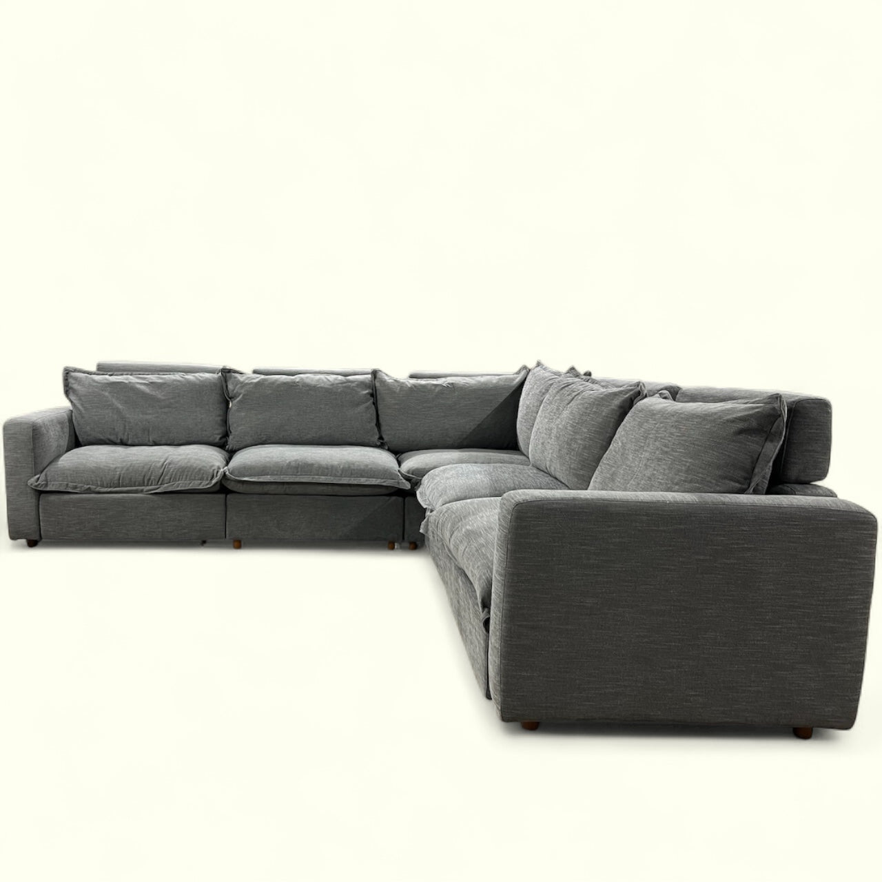 HomeBody Luxe L-Shape Sectional – 5-Seat Corner