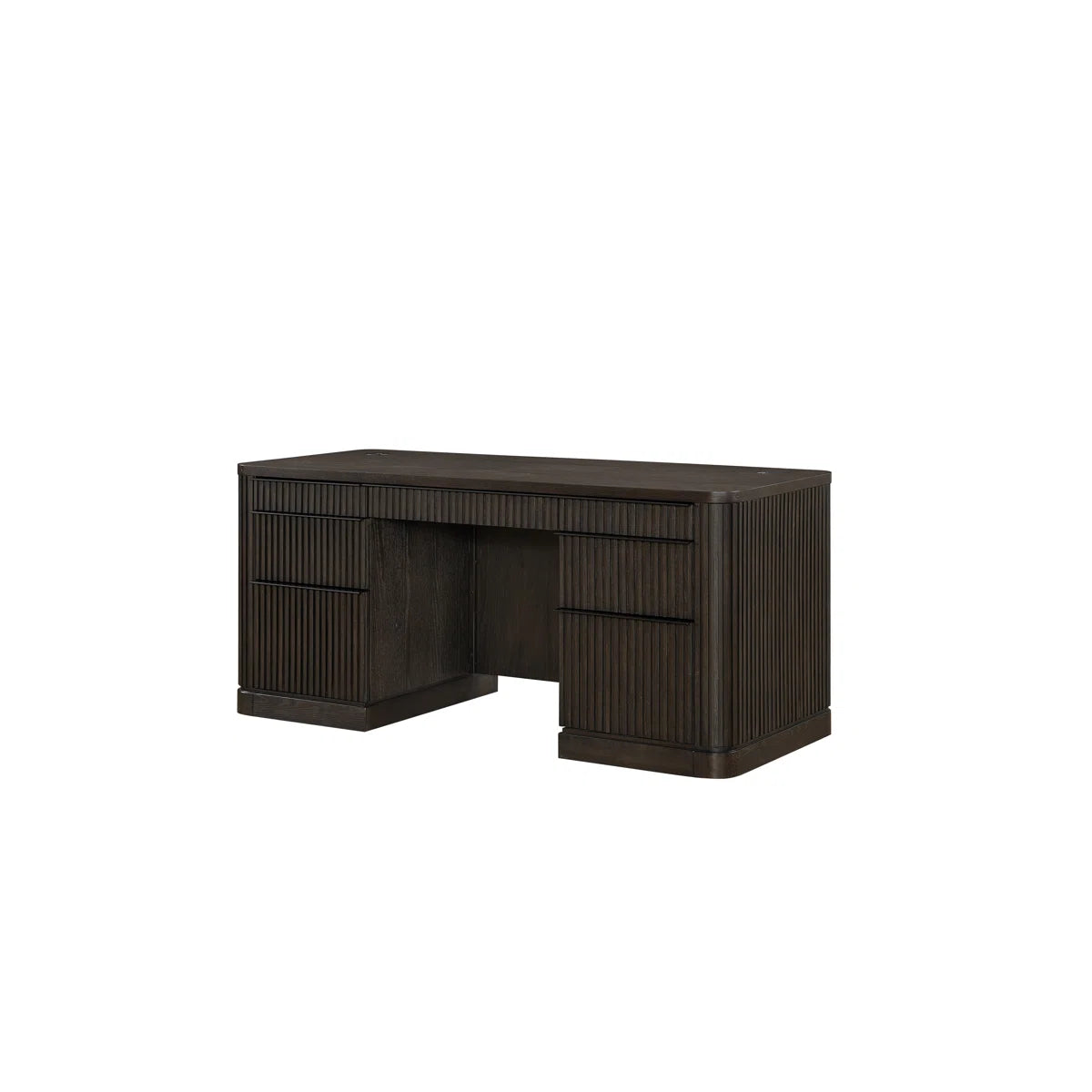 Hokku Designs Fantine Double Pedestal Desk – New, Open Box
