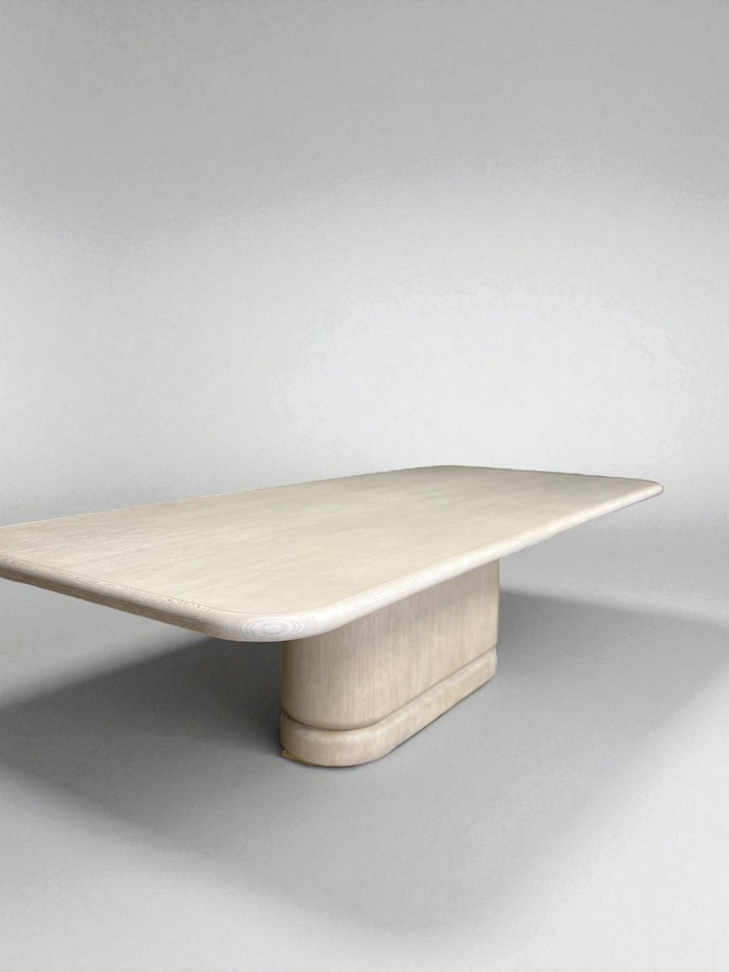 9' Theodore Alexander Luna Rectangular Dining Table – New, Open Box