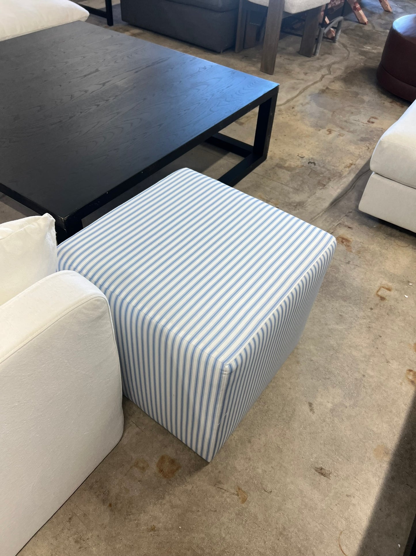 The Inside Cube Ottoman – New, Open Box