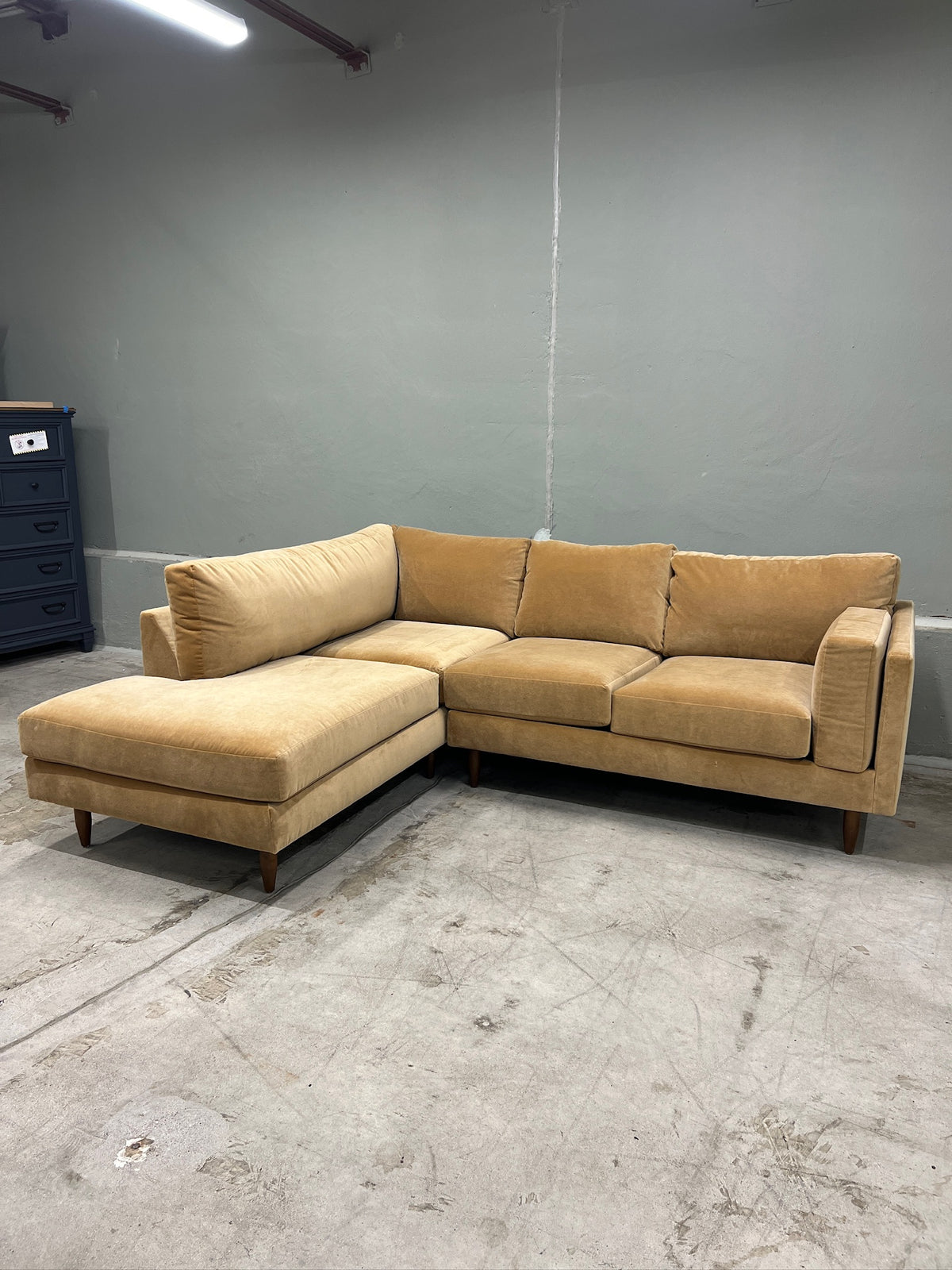 Benchmade Skinny Fat Sectional with Bumper