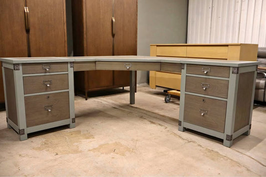 Arhaus Telegraph Corner Desk – Used, Excellent (Like New)