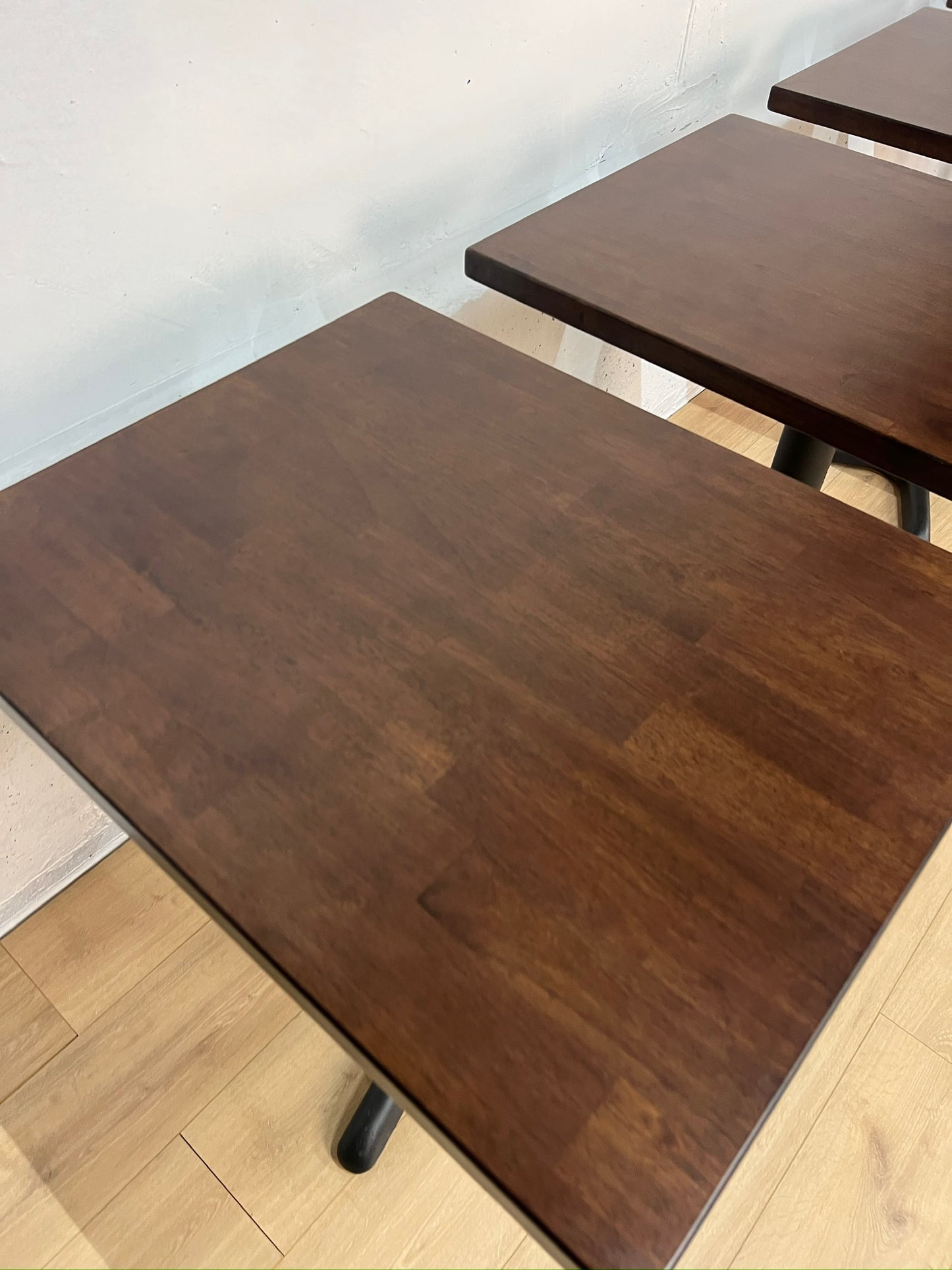 Restaurant / Café Solid Wood Dining Tables – 5 Available
