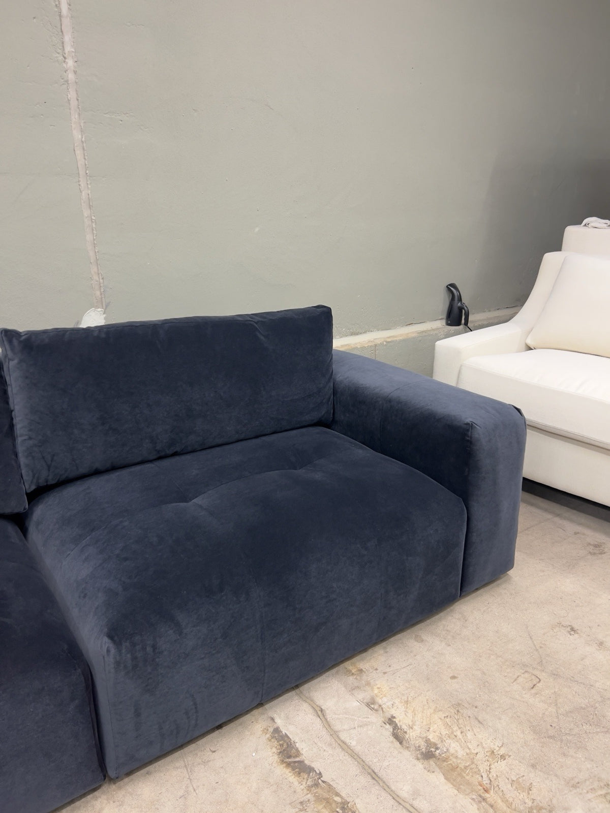 Arhaus Keegan Sectional - Banks Midnight