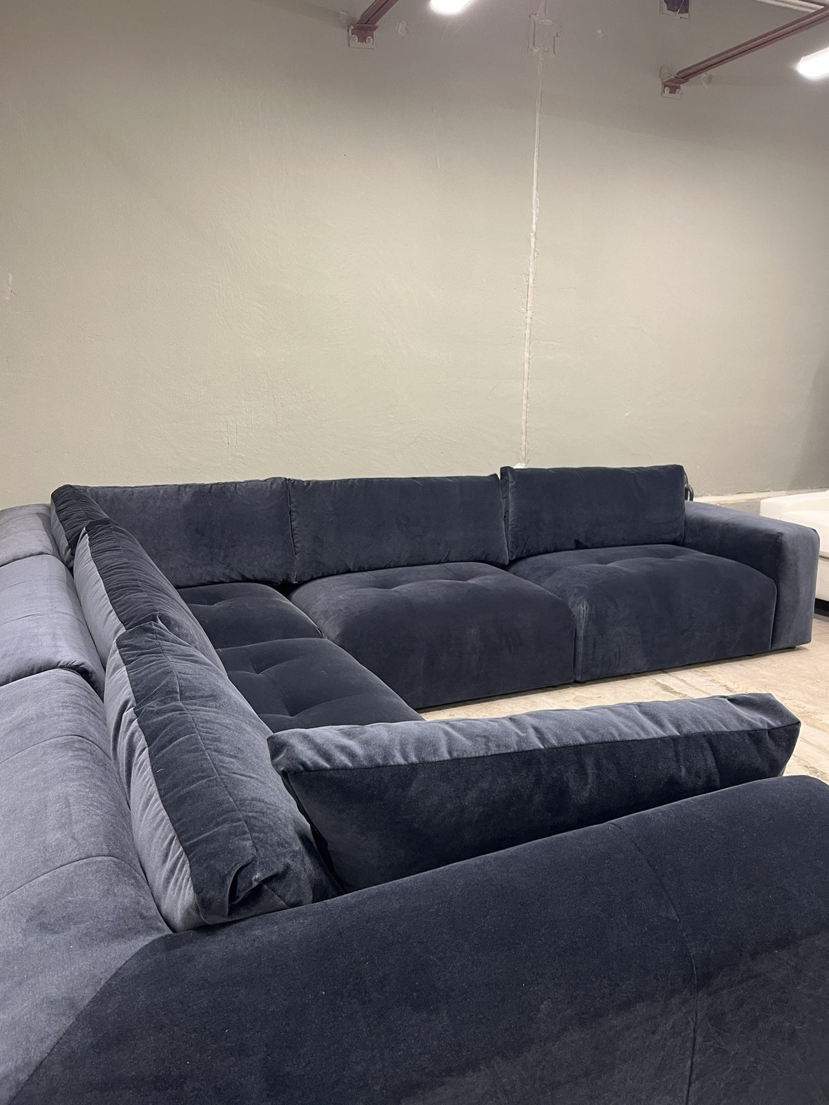 Arhaus Keegan Sectional - Banks Midnight