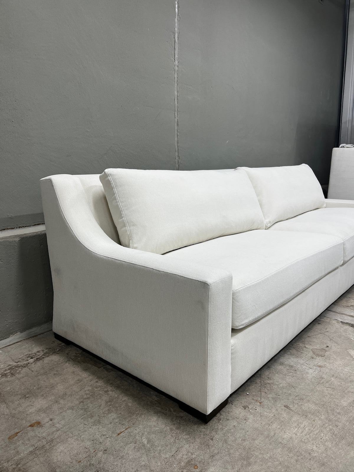 Restoration Hardware 9' Parisian Slope Arm Sofa