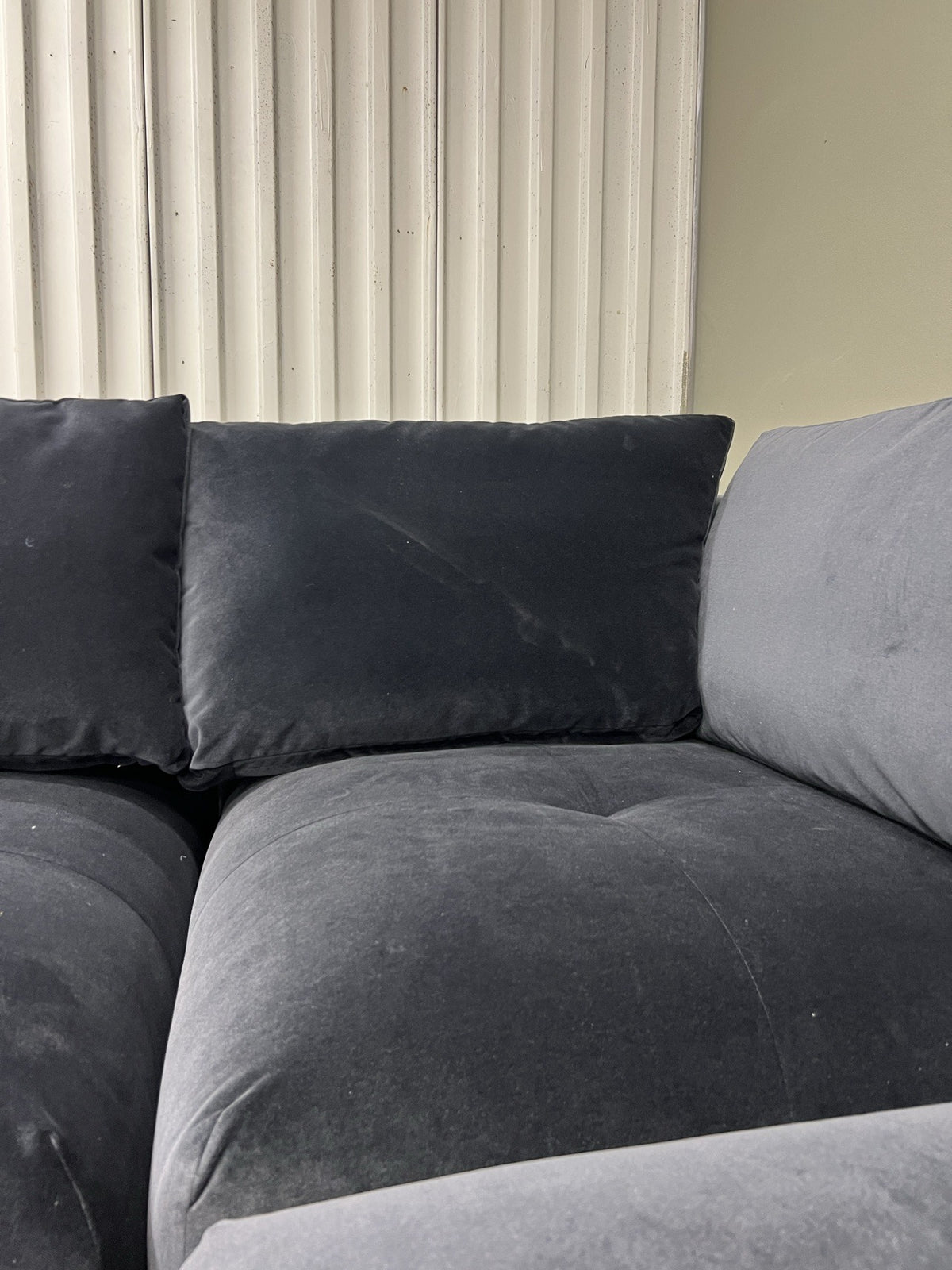 Arhaus Keegan Sectional - Banks Midnight