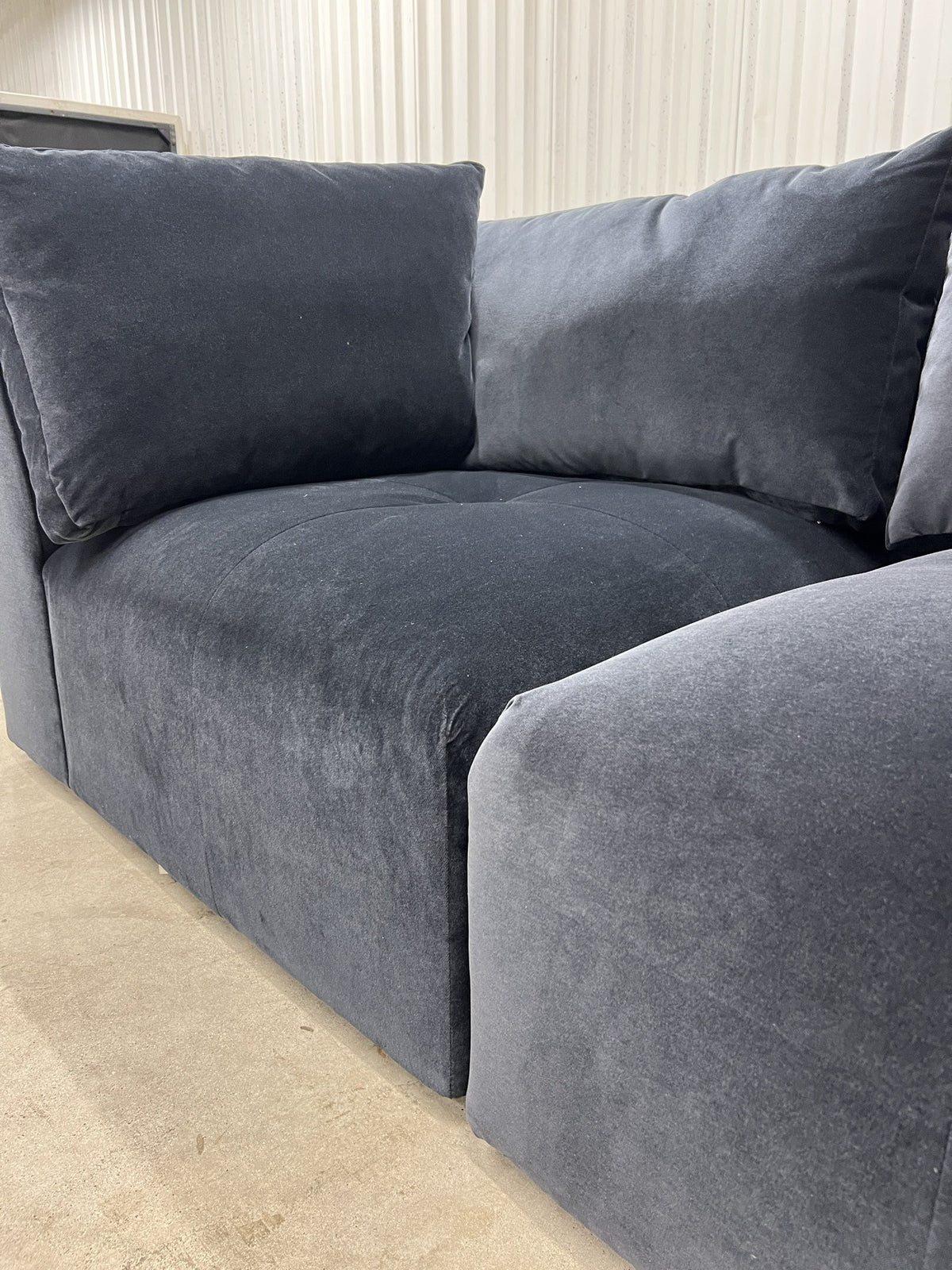 Arhaus Keegan Sectional - Banks Midnight