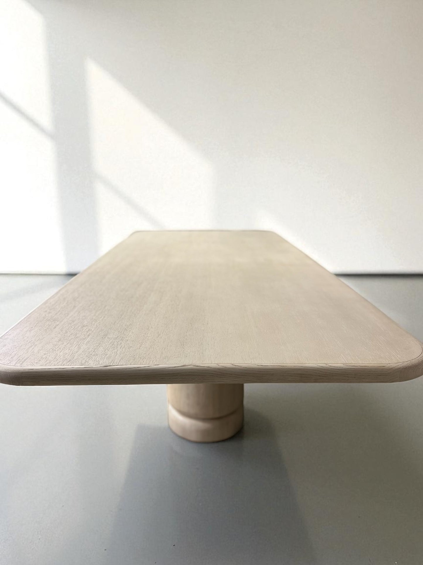 9' Theodore Alexander Luna Rectangular Dining Table – New, Open Box