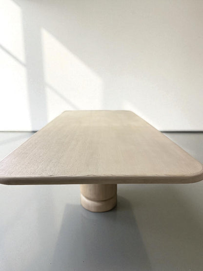 9' Theodore Alexander Luna Rectangular Dining Table – New, Open Box