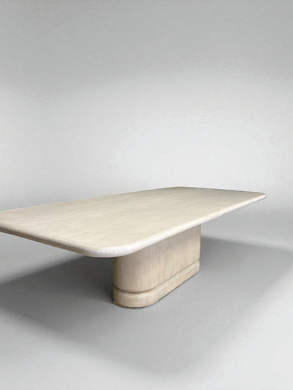 9' Theodore Alexander Luna Rectangular Dining Table – New, Open Box