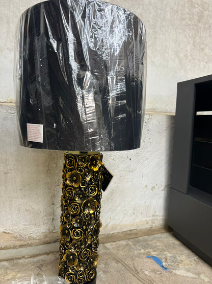 John-Richard Distressed Blooms Table Lamps – Set of 2