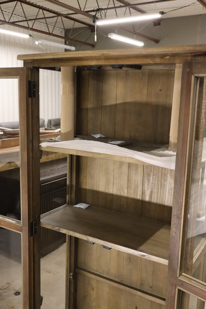 Millwood Pines Bakke Curio Cabinet – New, Open Box