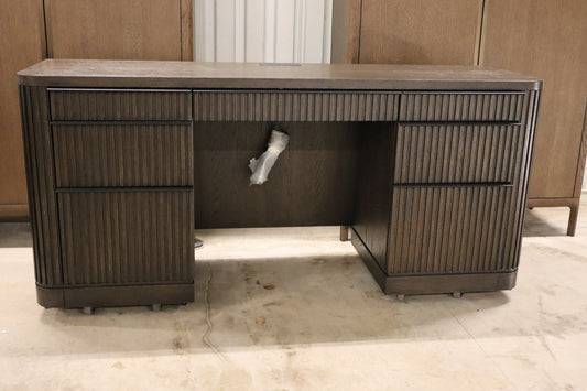 Hokku Designs Fantine Double Pedestal Desk – New, Open Box