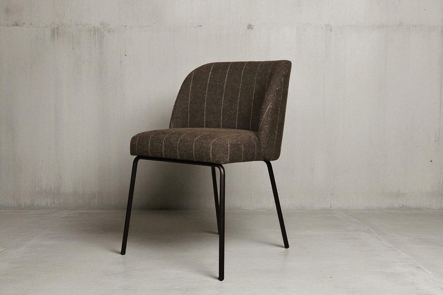 Interior Define: Graham Metal Framed Upholstered Chairs