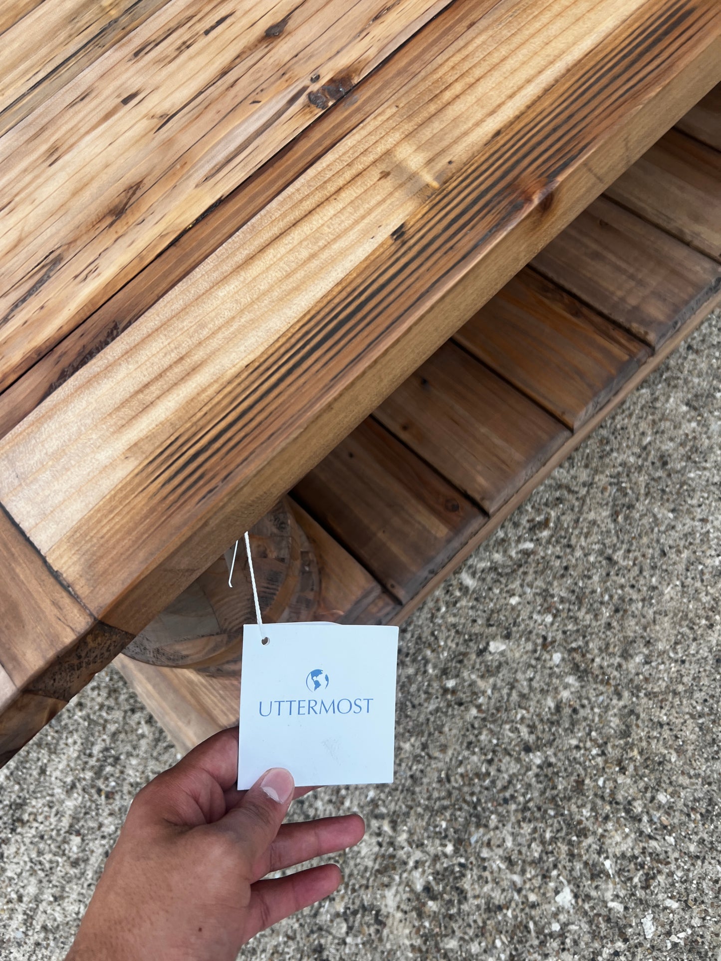 60" Solid Wood Coffee Table