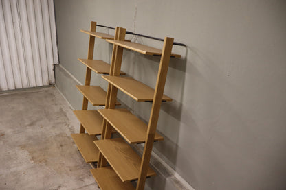 Title Double Fully Open Bookshelf