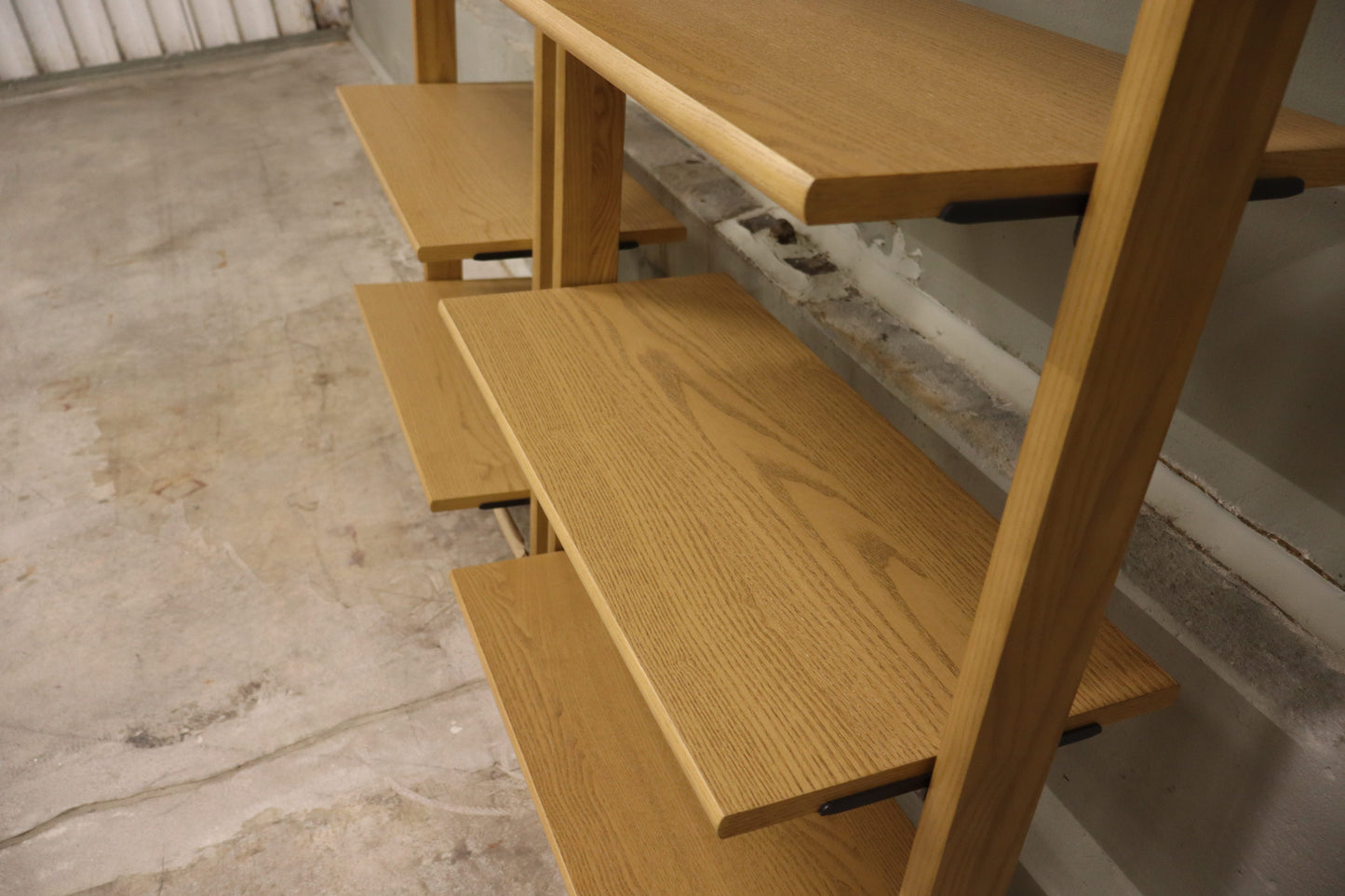 Title Double Fully Open Bookshelf