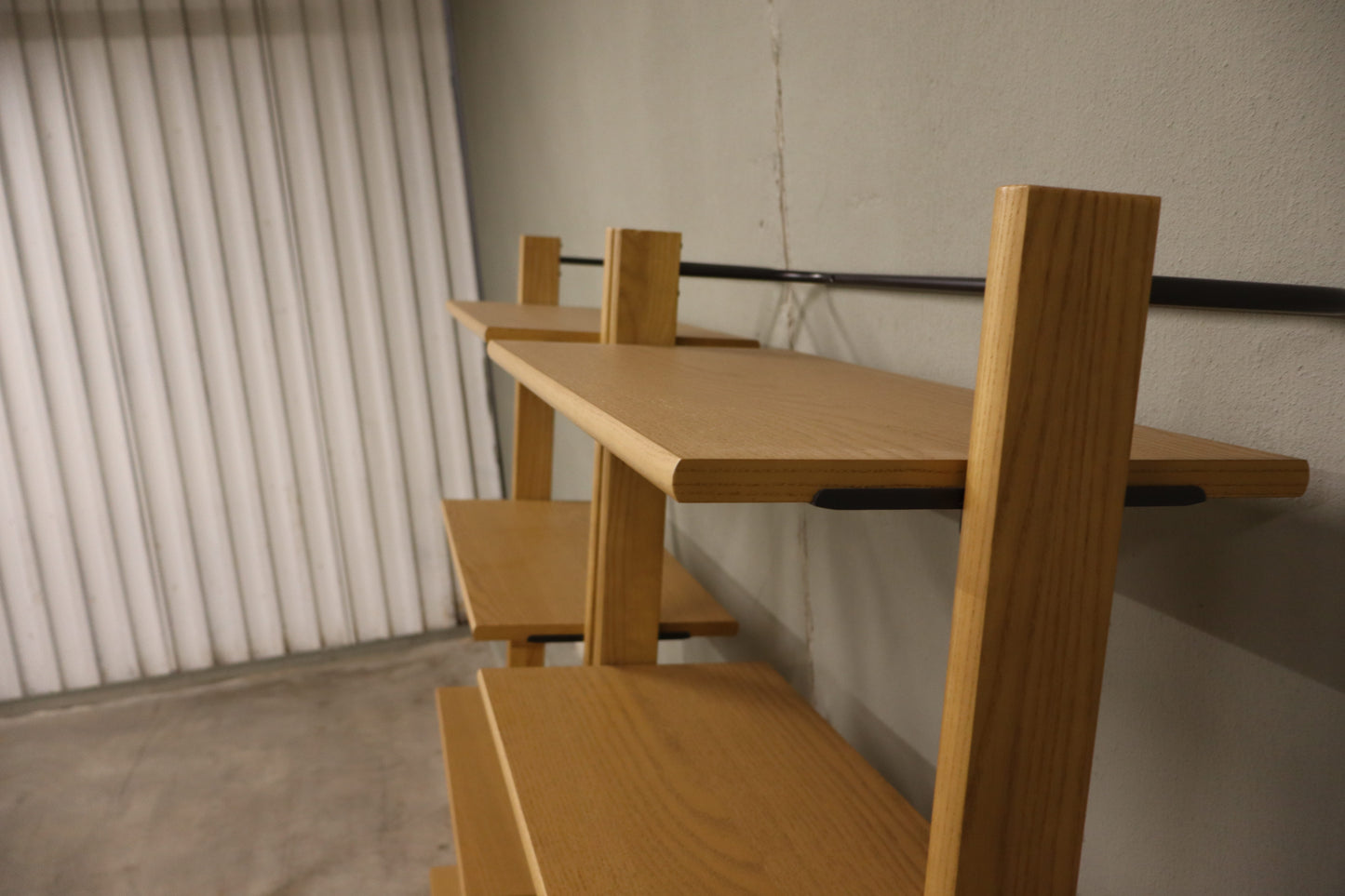 Title Double Fully Open Bookshelf