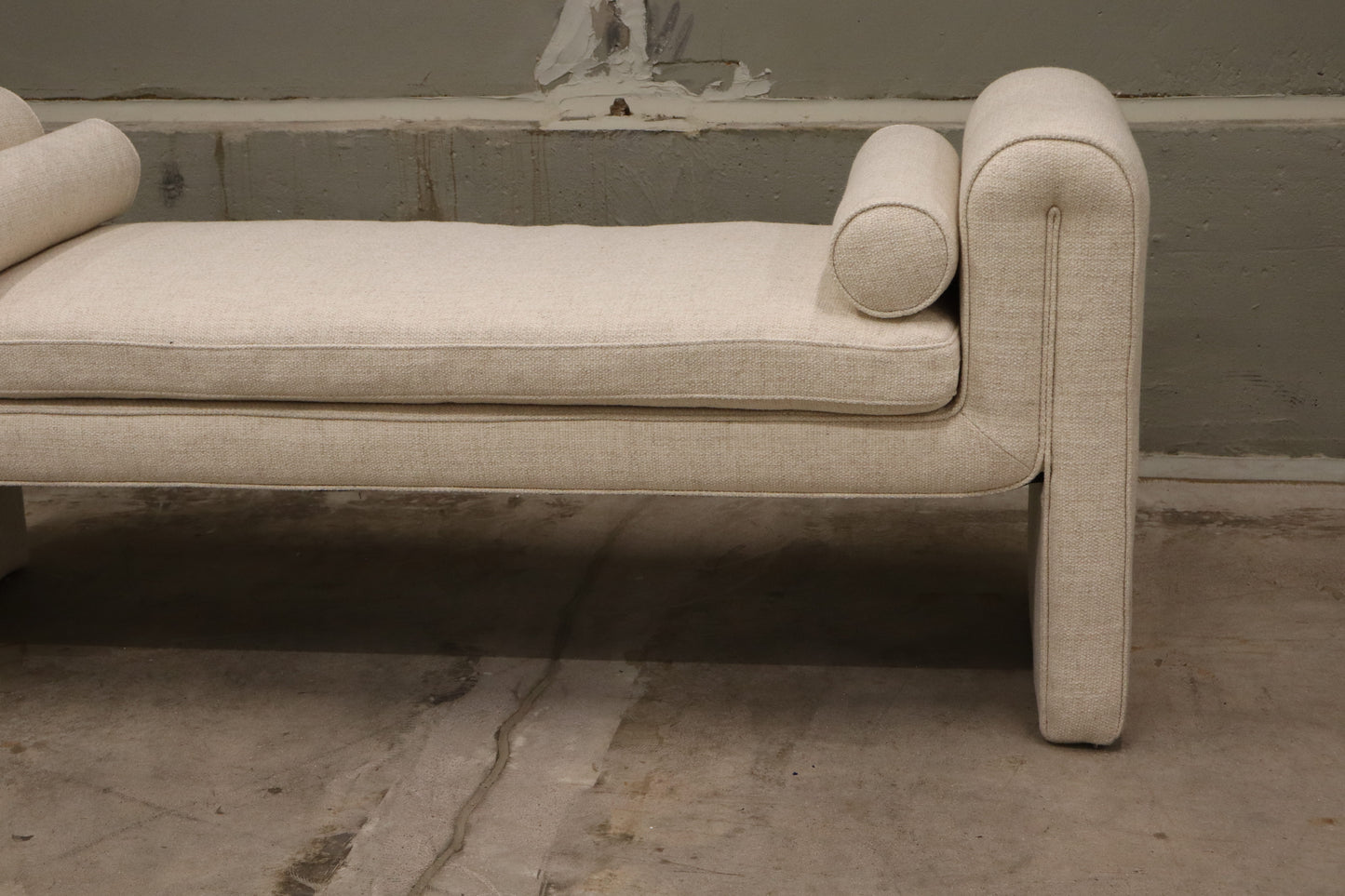 Mitchell Bench, Thames Cream by Four Hands