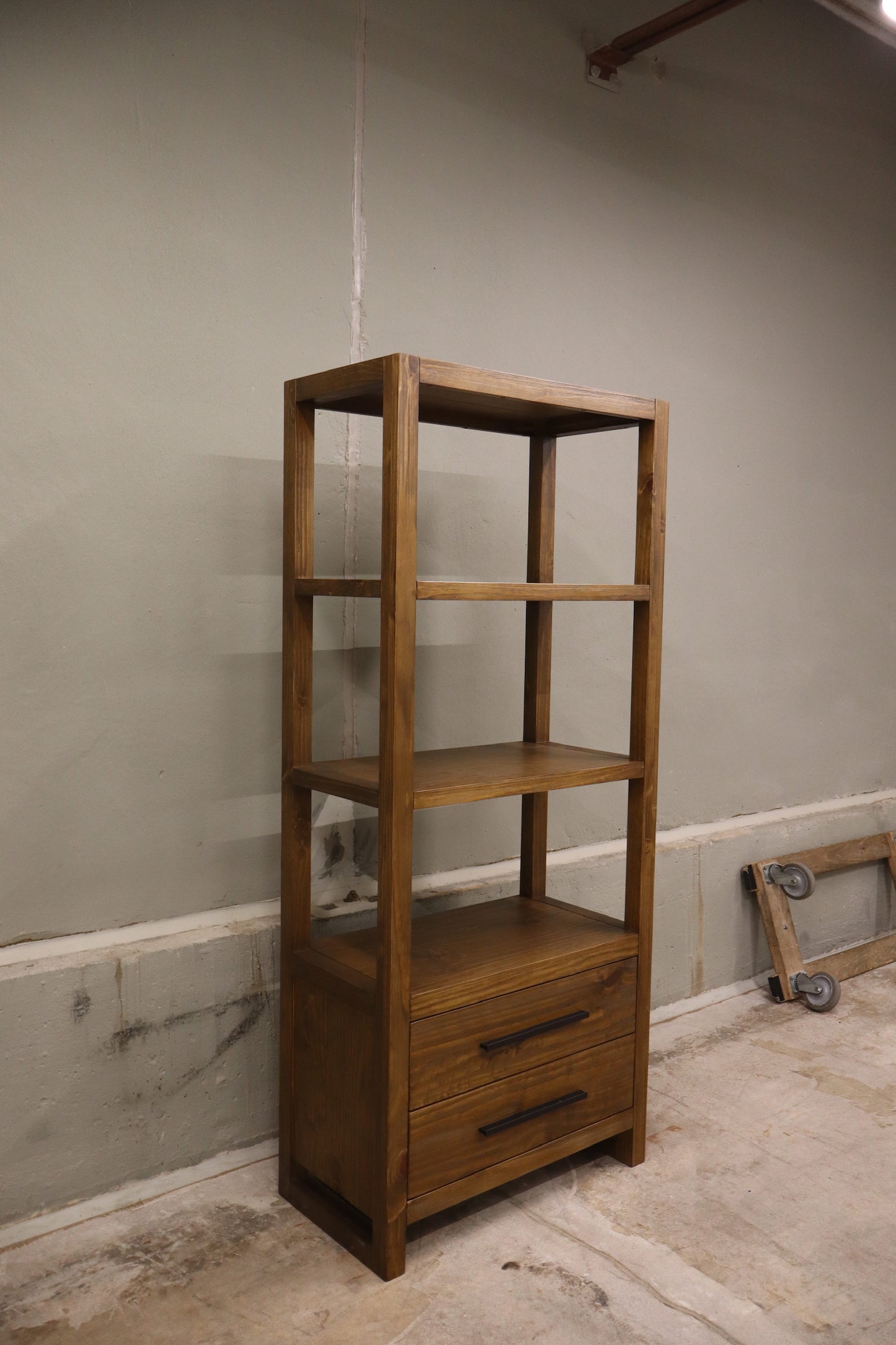 Modica Solid Wood Bookcase (70”)