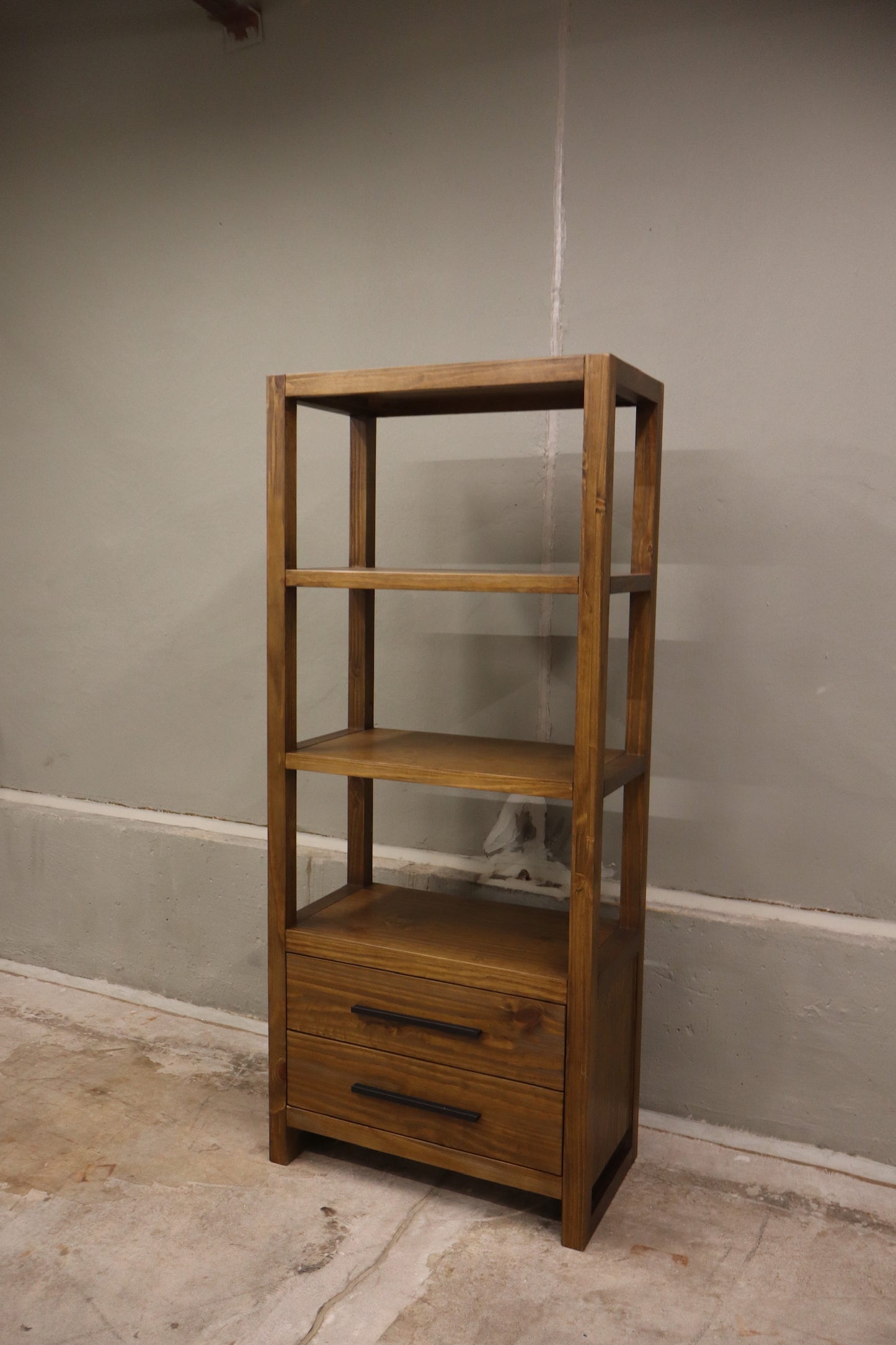 Modica Solid Wood Bookcase (70”)