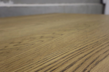 Coffee Table with Casters in Light Brown