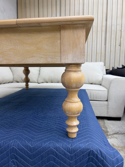 HULALA HOME Wood Lift Top Coffee Table with Storage, Farmhouse