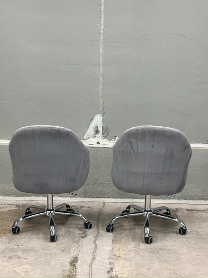 single Gray office chair